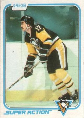 #260 Rick Kehoe - Pittsburgh Penguins - 1981-82 O-Pee-Chee Hockey