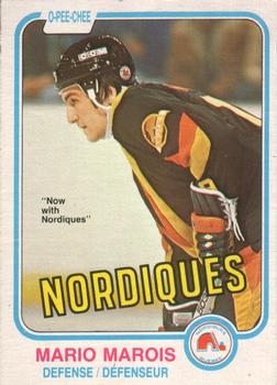 #279 Mario Marois - Quebec Nordiques - 1981-82 O-Pee-Chee Hockey