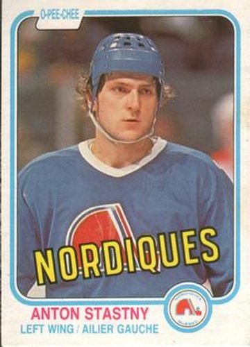 #282 Anton Stastny - Quebec Nordiques - 1981-82 O-Pee-Chee Hockey