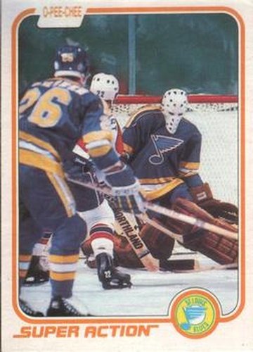 #301 Mike Liut - St. Louis Blues - 1981-82 O-Pee-Chee Hockey