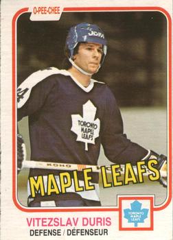 #316 Vitezslav Duris - Toronto Maple Leafs - 1981-82 O-Pee-Chee Hockey
