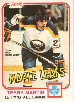 #321 Terry Martin - Toronto Maple Leafs - 1981-82 O-Pee-Chee Hockey