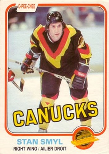 #328 Stan Smyl - Vancouver Canucks - 1981-82 O-Pee-Chee Hockey