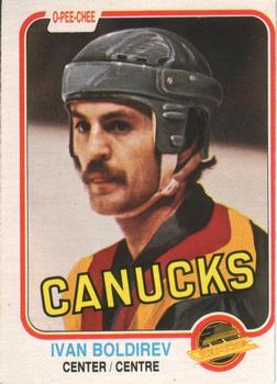 #329 Ivan Boldirev - Vancouver Canucks - 1981-82 O-Pee-Chee Hockey