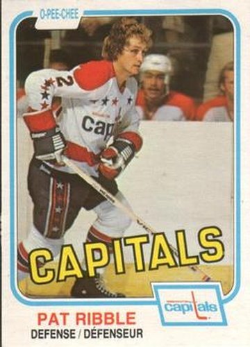 #339 Pat Ribble - Washington Capitals - 1981-82 O-Pee-Chee Hockey
