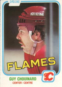 #33 Guy Chouinard - Calgary Flames - 1981-82 O-Pee-Chee Hockey