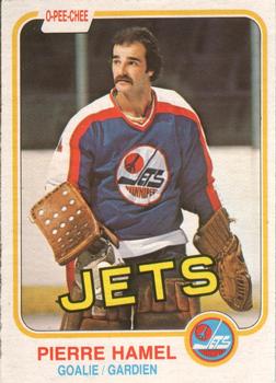 #365 Pierre Hamel - Winnipeg Jets - 1981-82 O-Pee-Chee Hockey