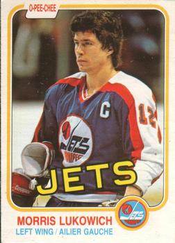 #370 Morris Lukowich - Winnipeg Jets - 1981-82 O-Pee-Chee Hockey