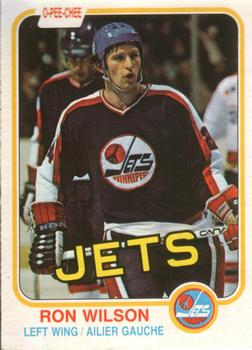 #377 Ron Wilson - Winnipeg Jets - 1981-82 O-Pee-Chee Hockey