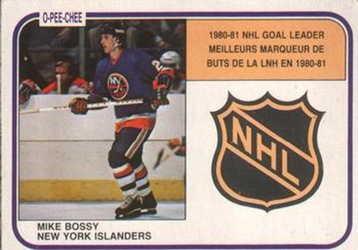 #382 Mike Bossy - New York Islanders - 1981-82 O-Pee-Chee Hockey