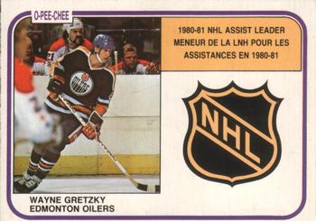 #383 Wayne Gretzky - Edmonton Oilers - 1981-82 O-Pee-Chee Hockey