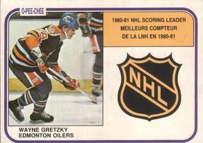 #384 Wayne Gretzky - Edmonton Oilers - 1981-82 O-Pee-Chee Hockey