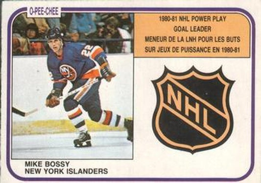 #386 Mike Bossy - New York Islanders - 1981-82 O-Pee-Chee Hockey