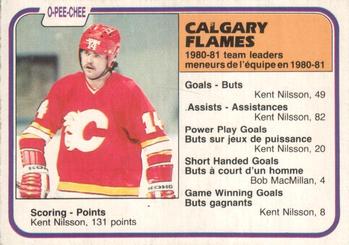 #53 Kent Nilsson - Calgary Flames - 1981-82 O-Pee-Chee Hockey