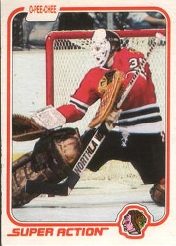 #67 Tony Esposito - Chicago Blackhawks - 1981-82 O-Pee-Chee Hockey