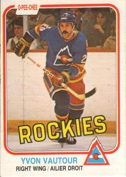 #84 Yvon Vautour - Colorado Rockies - 1981-82 O-Pee-Chee Hockey