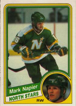 #105 Mark Napier - Minnesota North Stars - 1984-85 O-Pee-Chee Hockey