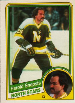 #108 Harold Snepsts - Minnesota North Stars - 1984-85 O-Pee-Chee Hockey