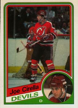 #110 Joe Cirella - New Jersey Devils - 1984-85 O-Pee-Chee Hockey