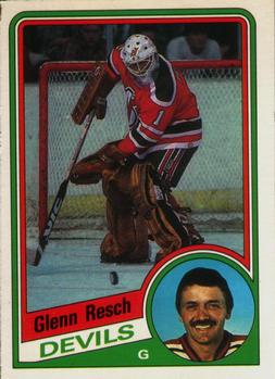 #119 Glenn Resch - New Jersey Devils - 1984-85 O-Pee-Chee Hockey