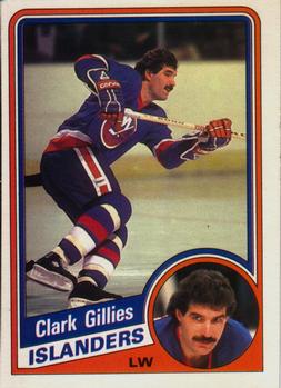 #126 Clark Gillies - New York Islanders - 1984-85 O-Pee-Chee Hockey