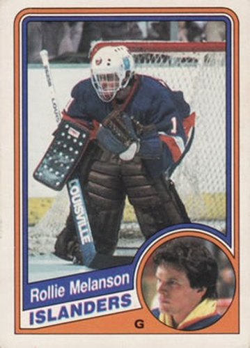 #130 Rollie Melanson - New York Islanders - 1984-85 O-Pee-Chee Hockey