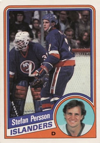 #133 Stefan Persson - New York Islanders - 1984-85 O-Pee-Chee Hockey