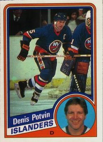 #134 Denis Potvin - New York Islanders - 1984-85 O-Pee-Chee Hockey