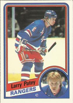 #149 Larry Patey - New York Rangers - 1984-85 O-Pee-Chee Hockey