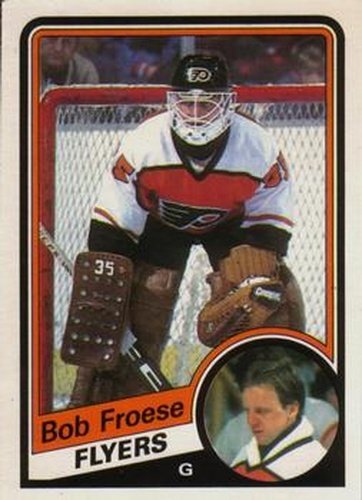 #159 Bob Froese - Philadelphia Flyers - 1984-85 O-Pee-Chee Hockey