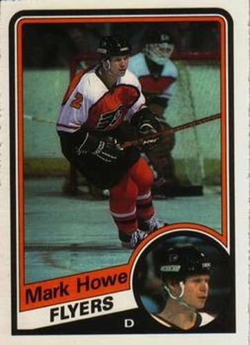 #161 Mark Howe - Philadelphia Flyers - 1984-85 O-Pee-Chee Hockey