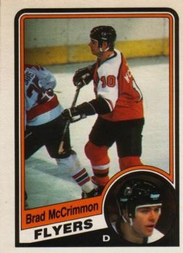 #164 Brad McCrimmon - Philadelphia Flyers - 1984-85 O-Pee-Chee Hockey