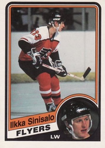 #167 Ilkka Sinisalo - Philadelphia Flyers - 1984-85 O-Pee-Chee Hockey