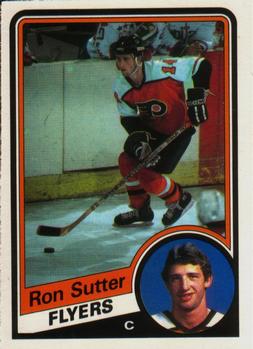 #170 Ron Sutter - Philadelphia Flyers - 1984-85 O-Pee-Chee Hockey