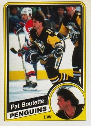 #171 Pat Boutette - Pittsburgh Penguins - 1984-85 O-Pee-Chee Hockey