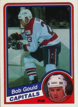 #196 Bob Gould - Washington Capitals - 1984-85 O-Pee-Chee Hockey