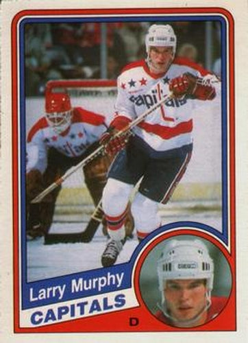 #204 Larry Murphy - Washington Capitals - 1984-85 O-Pee-Chee Hockey