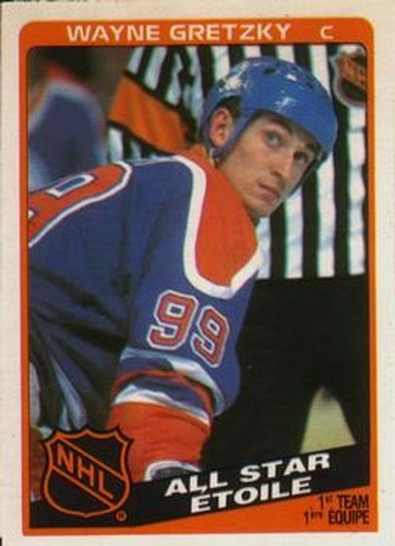#208 Wayne Gretzky - Edmonton Oilers - 1984-85 O-Pee-Chee Hockey