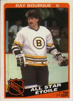 #211 Ray Bourque - Boston Bruins - 1984-85 O-Pee-Chee Hockey