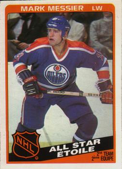 #213 Mark Messier - Edmonton Oilers - 1984-85 O-Pee-Chee Hockey