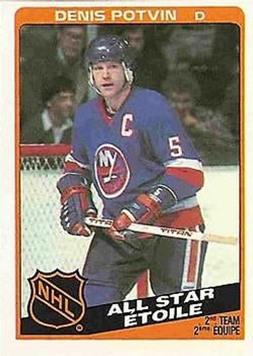 #216 Denis Potvin - New York Islanders - 1984-85 O-Pee-Chee Hockey