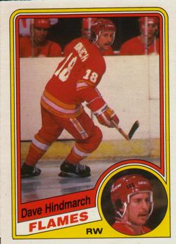 #224 Dave Hindmarch - Calgary Flames - 1984-85 O-Pee-Chee Hockey
