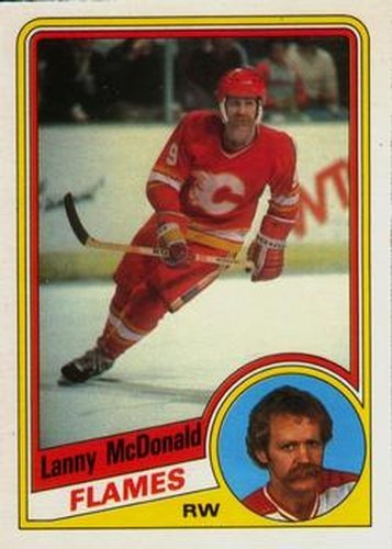 #231 Lanny McDonald - Calgary Flames - 1984-85 O-Pee-Chee Hockey