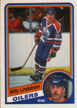 #250 Willy Lindstrom - Edmonton Oilers - 1984-85 O-Pee-Chee Hockey