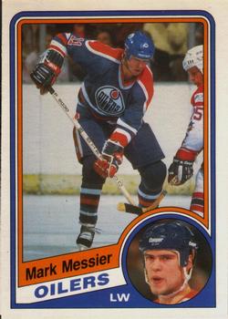 #254 Mark Messier - Edmonton Oilers - 1984-85 O-Pee-Chee Hockey