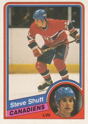 #272 Steve Shutt - Montreal Canadiens - 1984-85 O-Pee-Chee Hockey