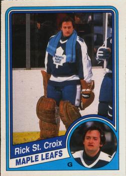 #310 Rick St. Croix - Toronto Maple Leafs - 1984-85 O-Pee-Chee Hockey
