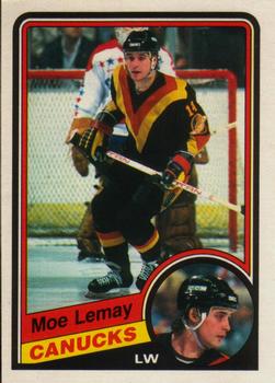 #322 Moe Lemay - Vancouver Canucks - 1984-85 O-Pee-Chee Hockey