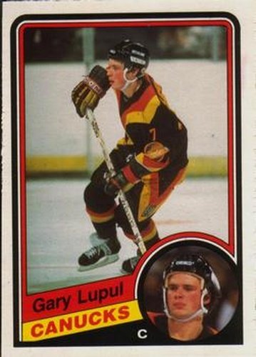 #323 Gary Lupul - Vancouver Canucks - 1984-85 O-Pee-Chee Hockey