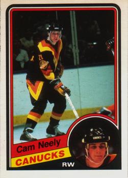 #327 Cam Neely - Vancouver Canucks - 1984-85 O-Pee-Chee Hockey